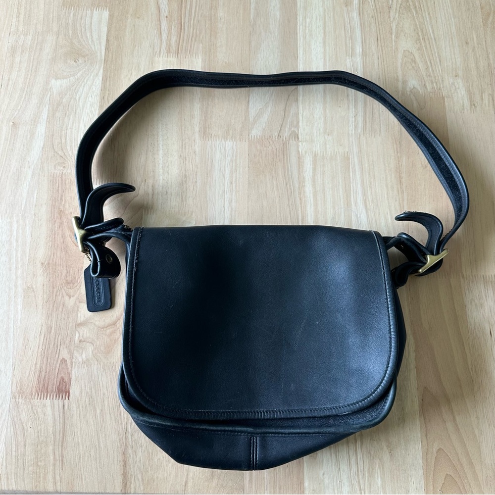 Vintage Coach Patricia Legacy Bag in Black